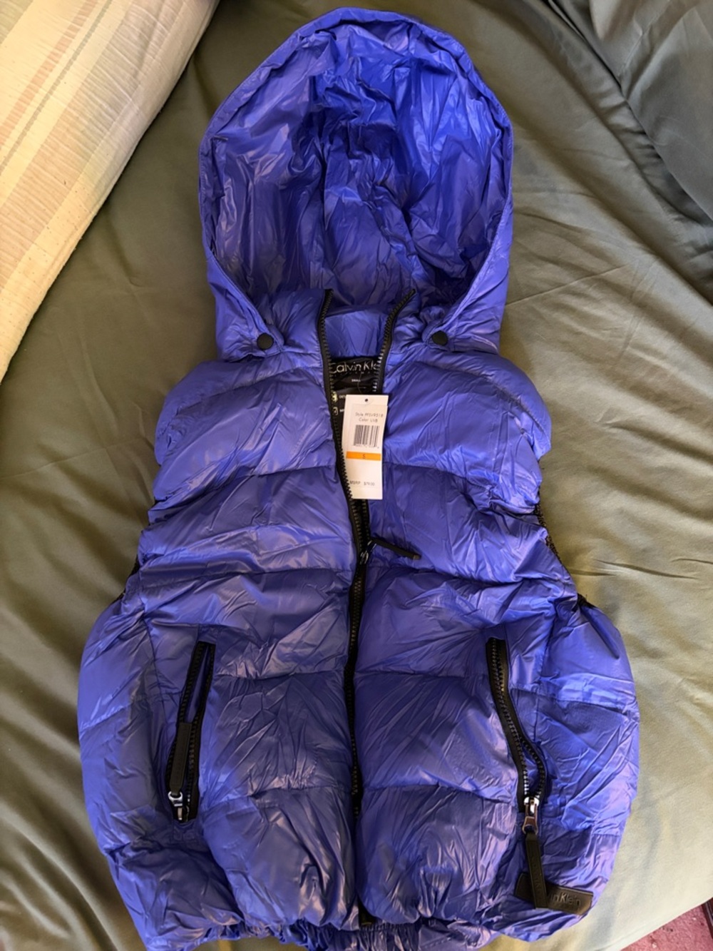 Women’s Calvin Klein Hooded Puffer Vest